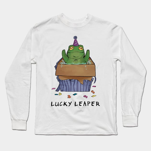 Lucky Leaper! 2024 Long Sleeve T-Shirt by Underdog Artstudio